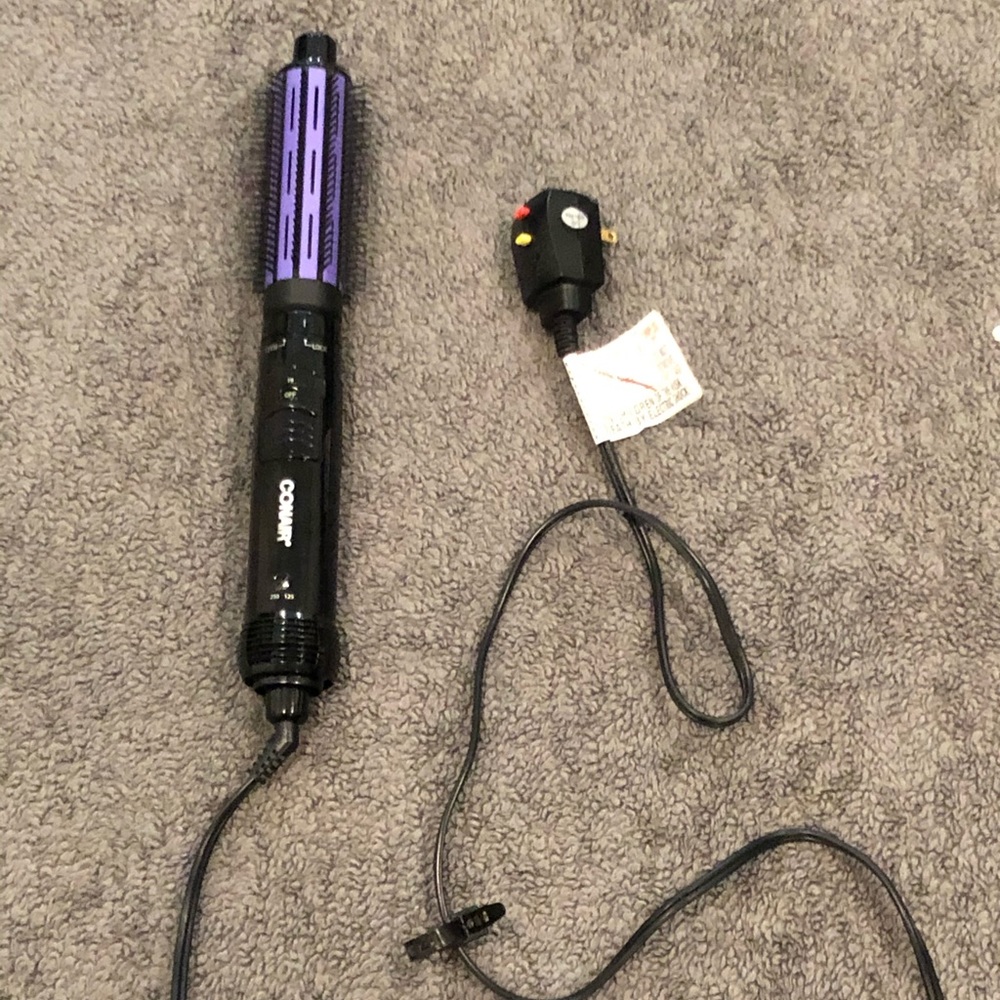 Curling/heating iron + boots